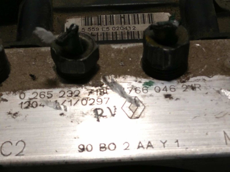 Recambio de abs para dacia sandero básico referencia OEM IAM 476604621R  0265232718