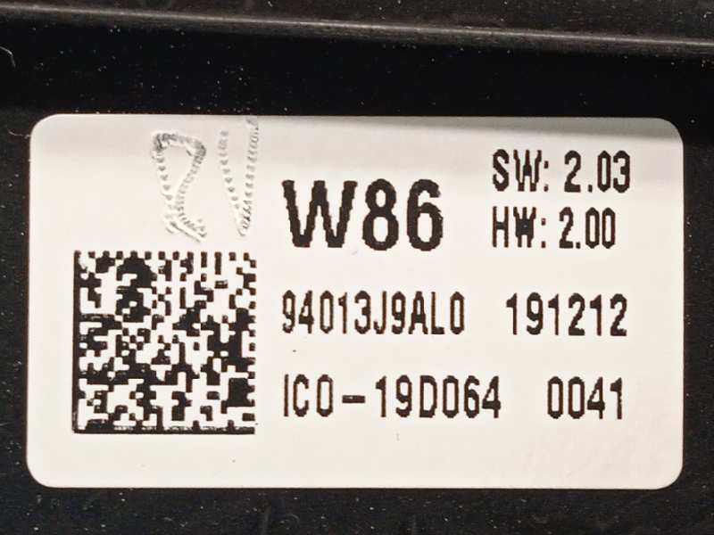 Recambio de cuadro instrumentos para hyundai kona 1.0 tgdi cat referencia OEM IAM 94013J9AL0  
