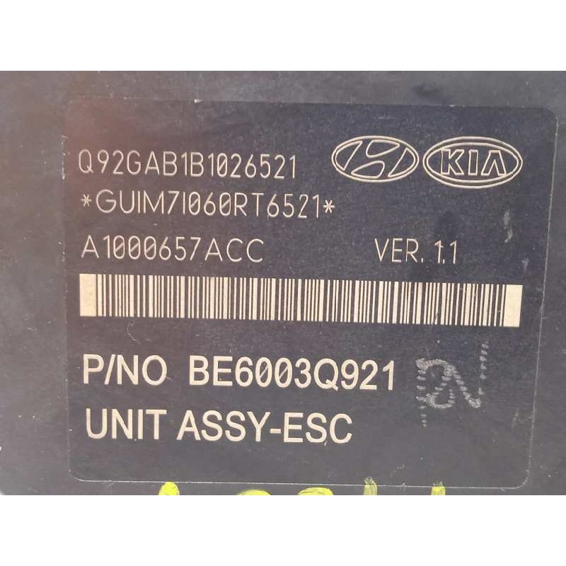Recambio de abs para kia carens ( ) drive referencia OEM IAM 58910A4410 BE6003Q921 60BH6013Q921