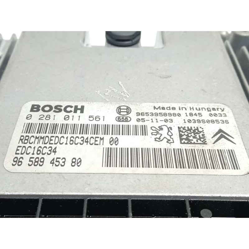 Recambio de centralita motor uce para citroën c5 break sx referencia OEM IAM 9658945380  0281011561