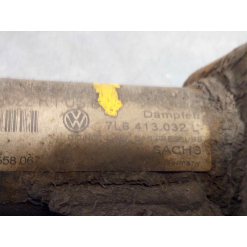 Recambio de amortiguador delantero derecho para volkswagen touareg (7la) tdi v6 referencia OEM IAM 7L6413032L  