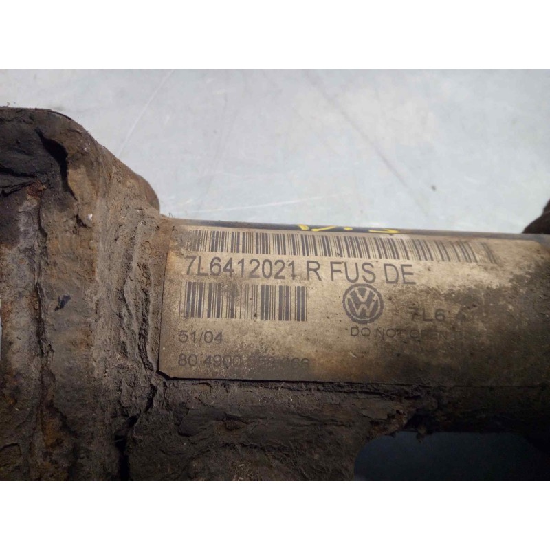 Recambio de amortiguador delantero izquierdo para volkswagen touareg (7la) tdi v6 referencia OEM IAM 7L6412021  