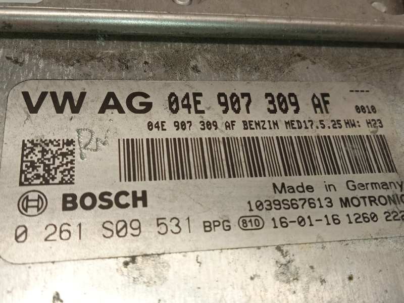 Recambio de centralita motor uce para seat ibiza (6p1) style referencia OEM IAM 04E907309AF  0261S09531