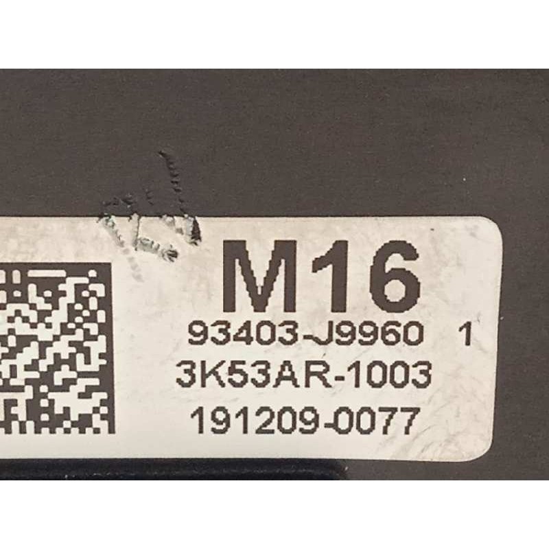 Recambio de mando intermitentes para hyundai kona 1.0 tgdi cat referencia OEM IAM 93403J9960  