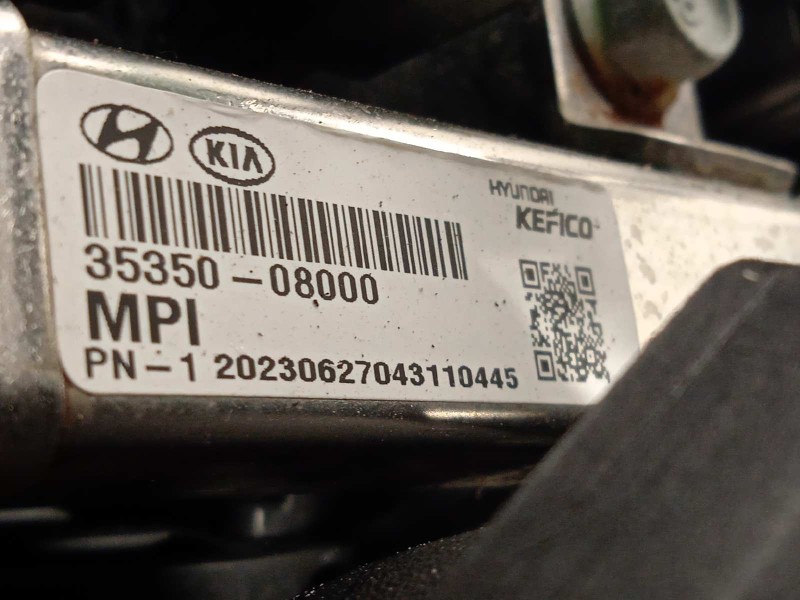 Recambio de motor completo para kia stonic (ybcuv) 1.2 cat referencia OEM IAM G4LF  