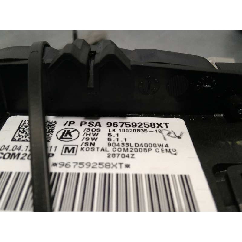 Recambio de mando intermitentes para citroën c4 lim. tonic referencia OEM IAM 96759258XT  