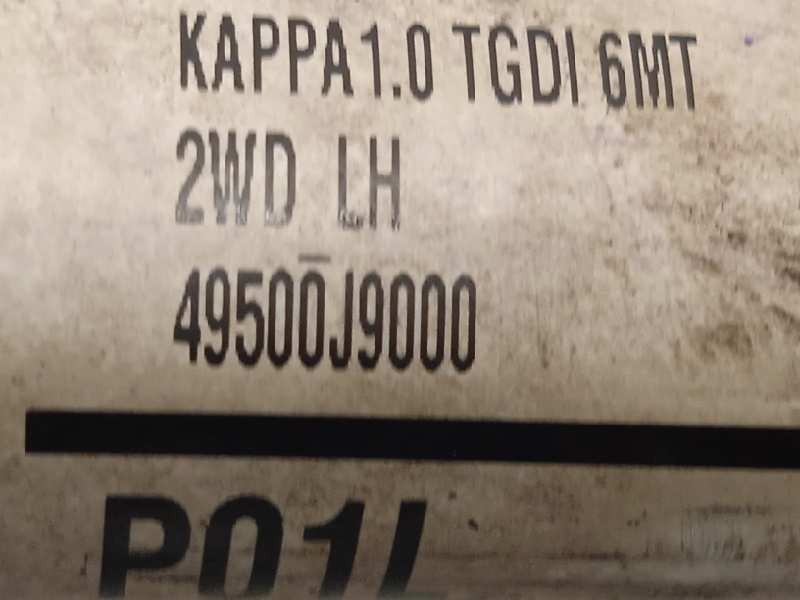 Recambio de transmision delantera izquierda para hyundai kona 1.0 tgdi cat referencia OEM IAM 49500J9000  