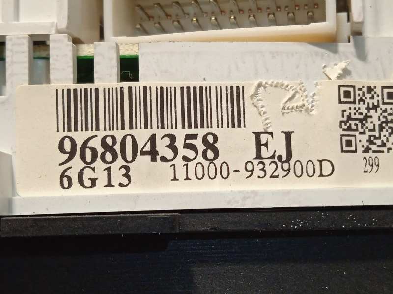 Recambio de cuadro instrumentos para chevrolet nubira wagon cdx referencia OEM IAM 96804358  