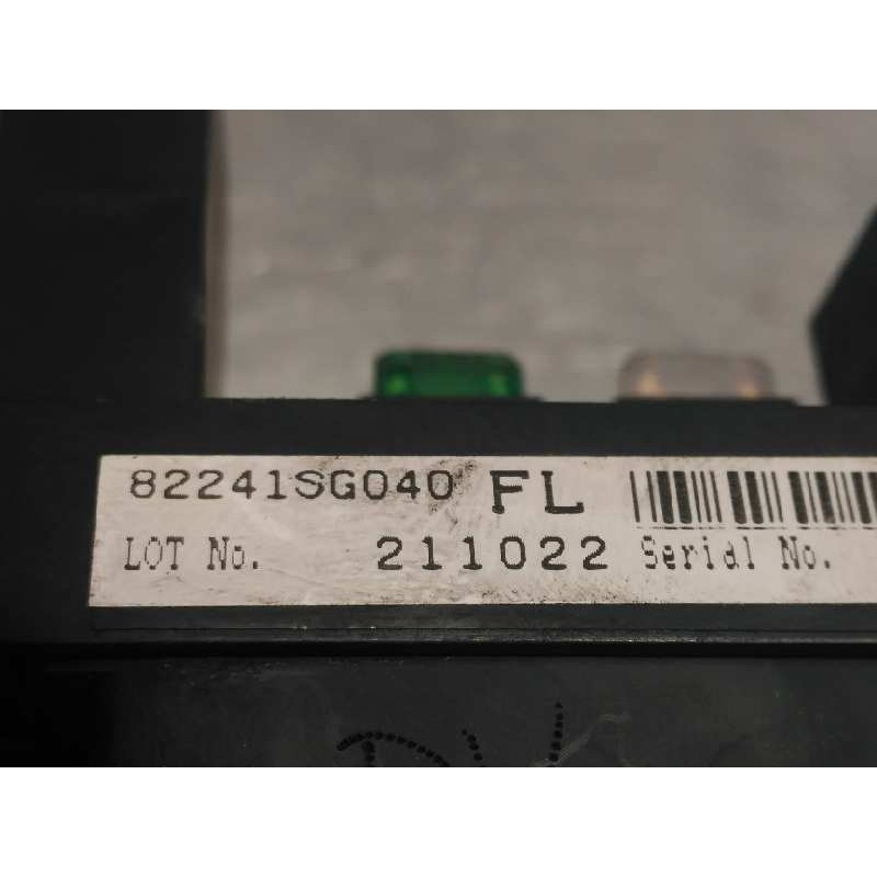 Recambio de caja reles / fusibles para subaru forester s12 2.0 diesel cat referencia OEM IAM 82241SG040  