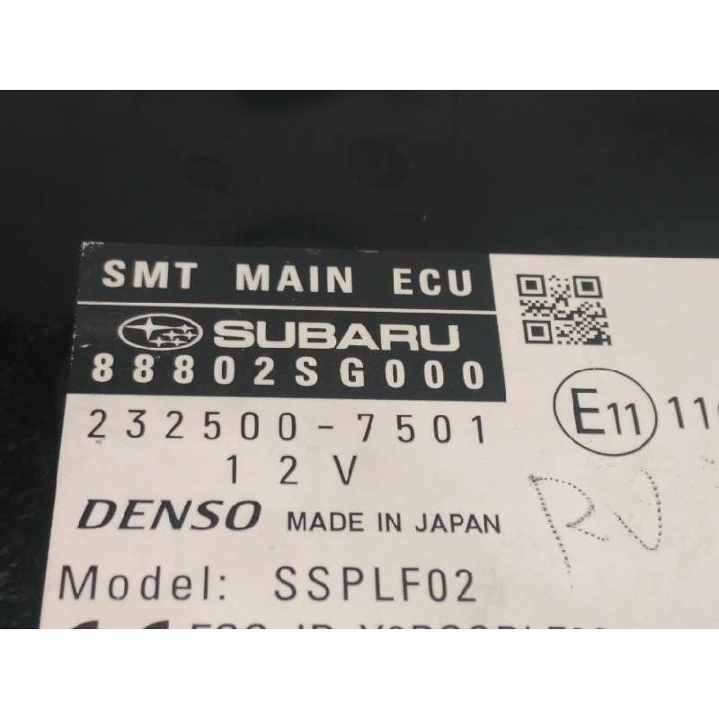 Recambio de modulo electronico para subaru forester s12 2.0 diesel cat referencia OEM IAM 88802SG000  