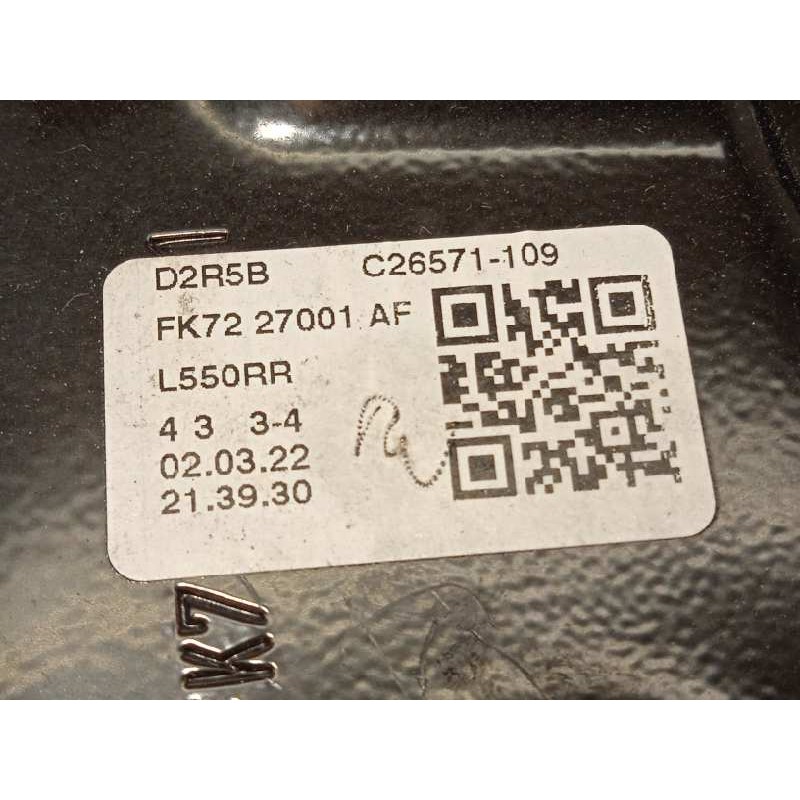 Recambio de elevalunas trasero izquierdo para land rover discovery sport (2019 - ...) 2.0 referencia OEM IAM FK7227001AF  LR1260