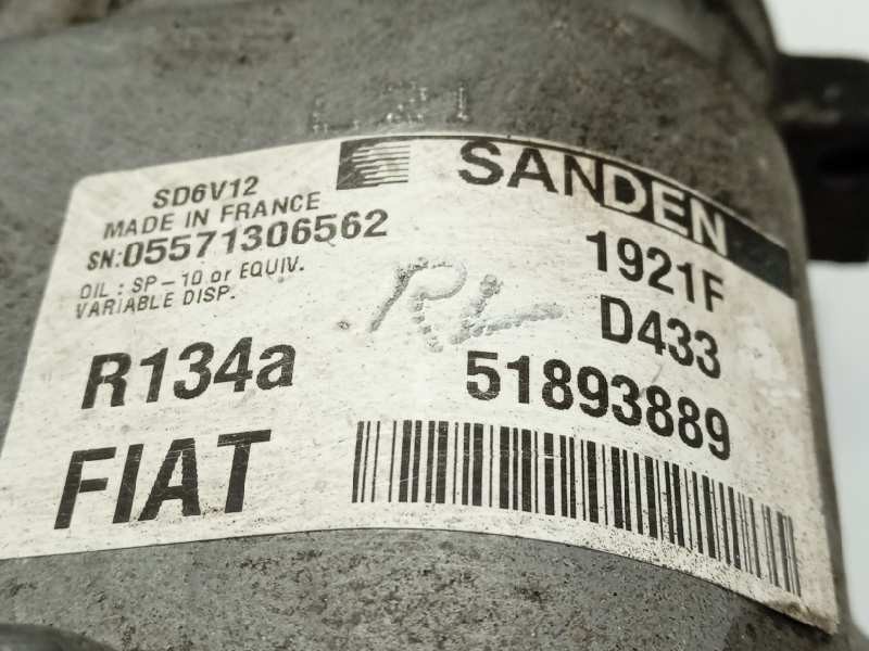 Recambio de compresor aire acondicionado para fiat punto (199) easy referencia OEM IAM 51893889  1921F