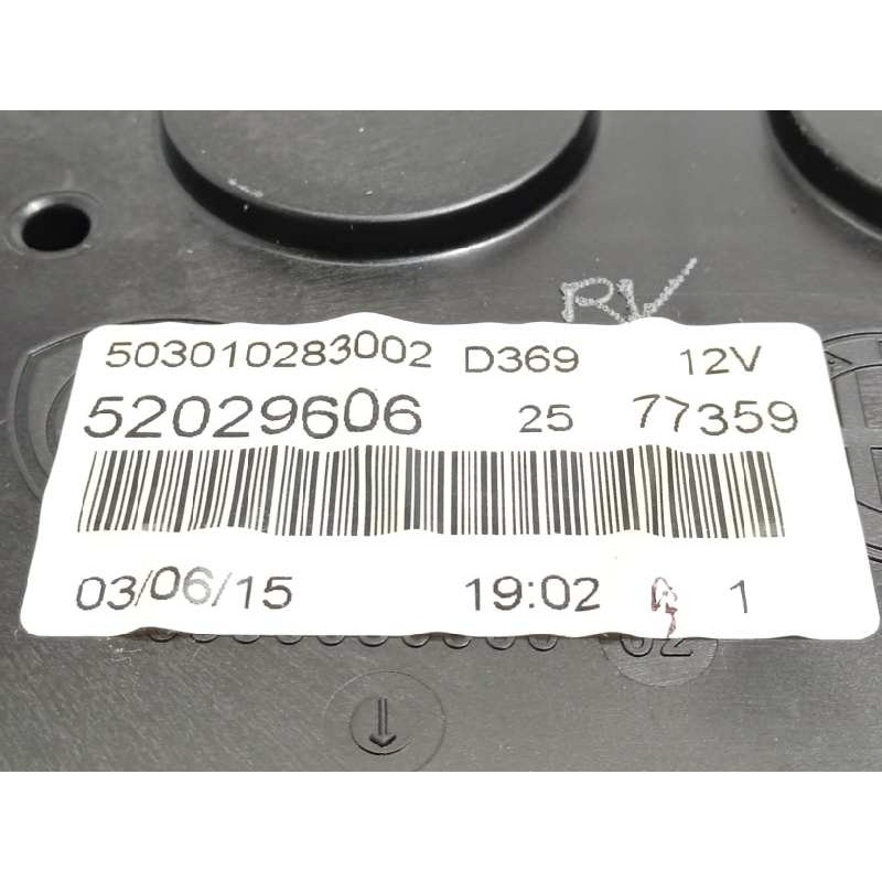 Recambio de cuadro instrumentos para fiat punto (199) easy referencia OEM IAM 52029606  