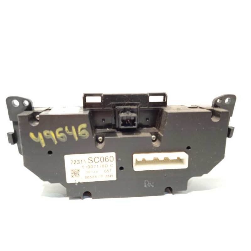 Recambio de mando climatizador para subaru forester s12 2.0 diesel cat referencia OEM IAM 72311SC060  