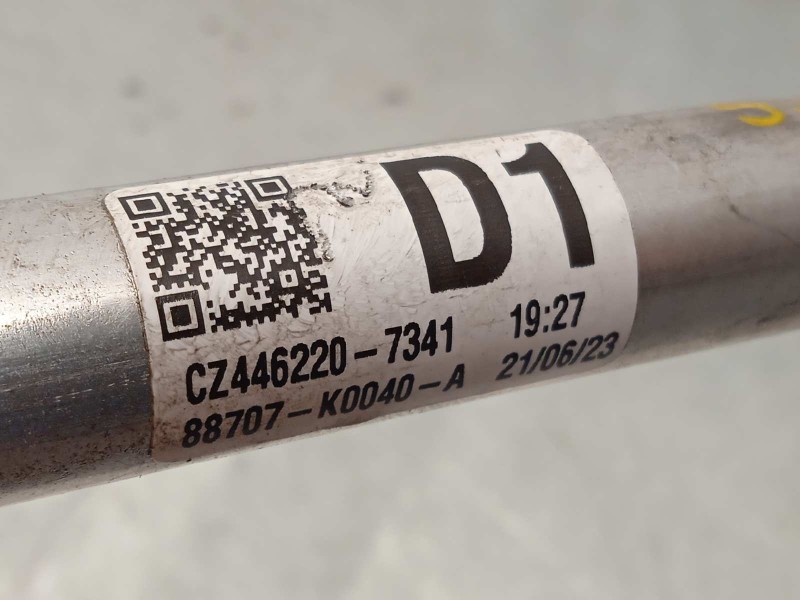 Recambio de tubos aire acondicionado para toyota yaris cross 1.5 hybrid (mxpj10l) referencia OEM IAM 88707K0040  