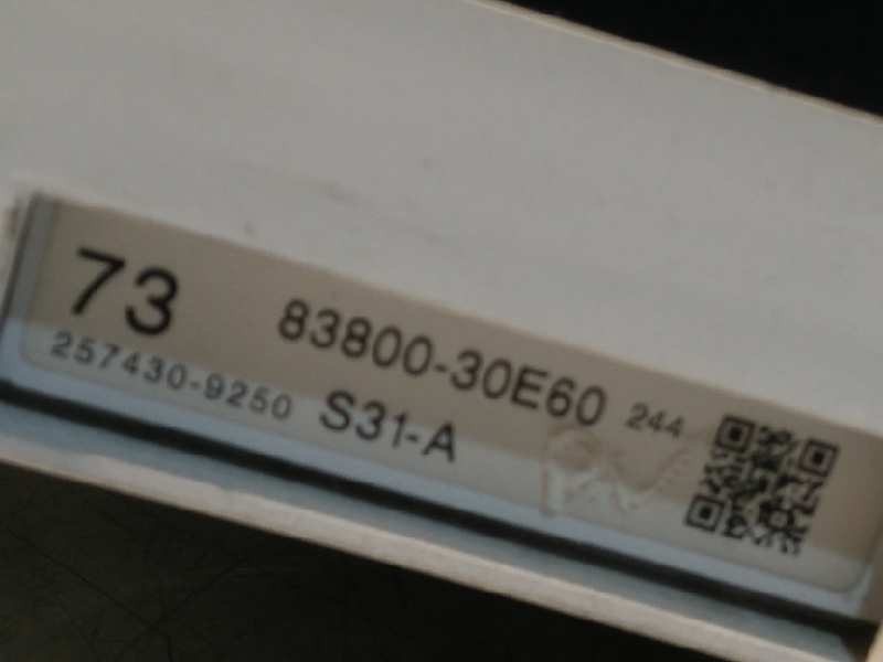 Recambio de cuadro instrumentos para lexus gs (gs/us/ws19) 450 h referencia OEM IAM 8380030E60  