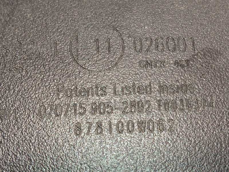 Recambio de espejo interior para toyota land cruiser (j15) 2.8 cat referencia OEM IAM 878100W062  