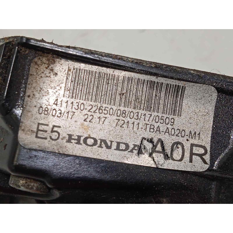 Recambio de cerradura puerta delantera derecha para honda civic lim.4 (fc) 1.0 referencia OEM IAM 72111TBAA020M1  