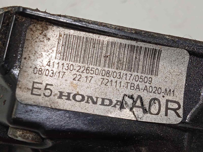 Recambio de cerradura puerta delantera derecha para honda civic lim.4 (fc) 1.0 referencia OEM IAM 72111TBAA020M1  