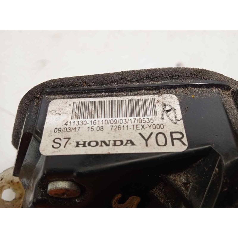 Recambio de cerradura puerta trasera derecha para honda civic lim.4 (fc) 1.0 referencia OEM IAM 72611TEXY000  