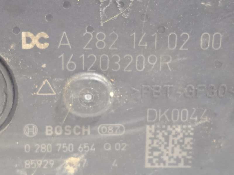 Recambio de caja mariposa para renault kadjar 1.3 tce energy referencia OEM IAM A2821410200 0280750654 161203209R