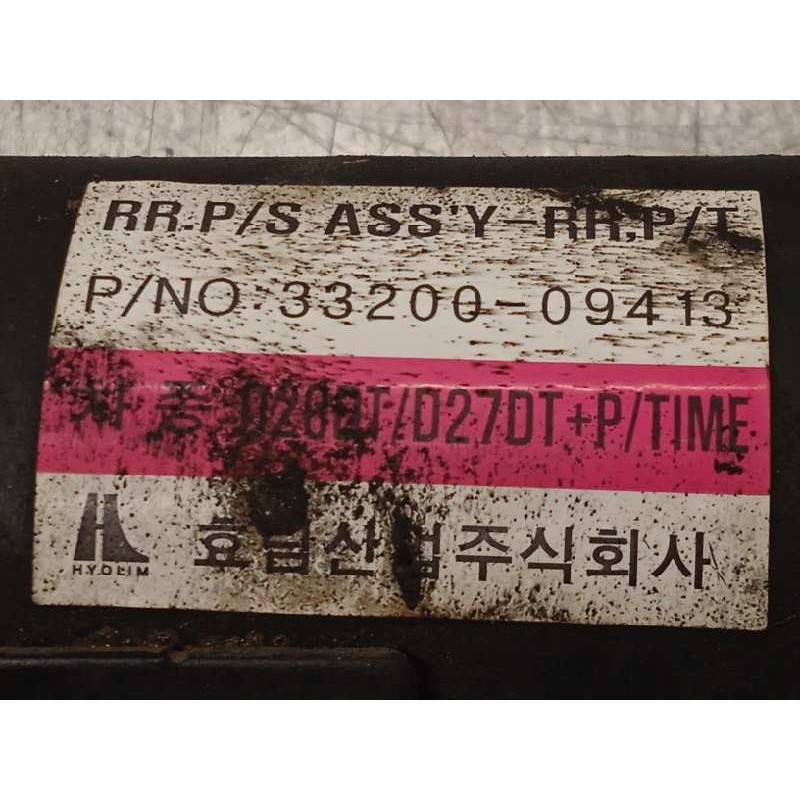 Recambio de transmision central para ssangyong kyron 200 xdi limited referencia OEM IAM 3320009413  