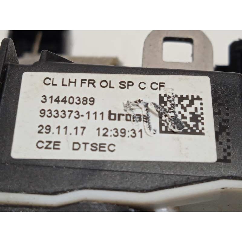 Recambio de cerradura puerta delantera izquierda para volvo v40 cross country pro referencia OEM IAM 31440389  