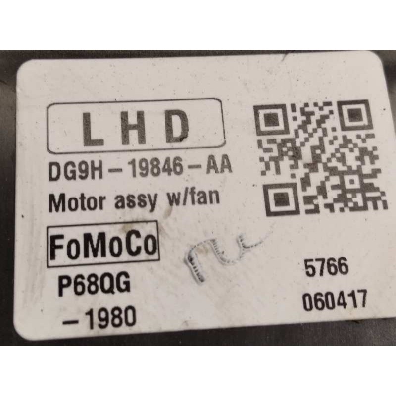 Recambio de motor calefaccion para ford galaxy 2.0 tdci cat referencia OEM IAM DG9H19846AA  5201308