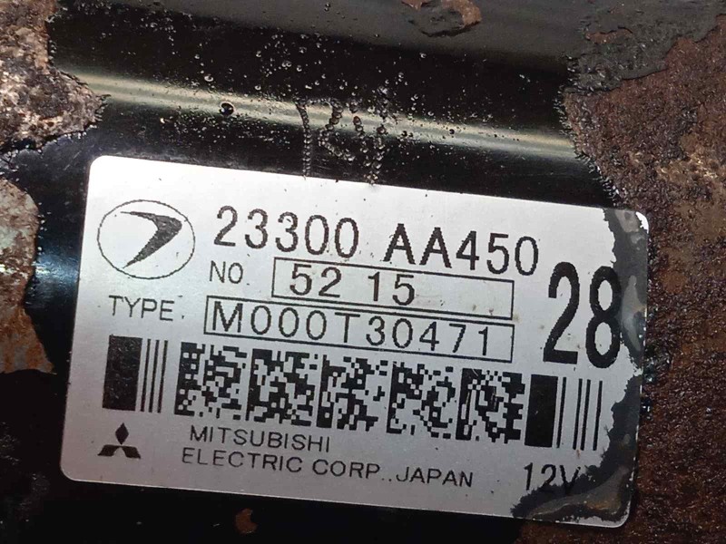 Recambio de motor arranque para subaru legacy familiar/outback b13 (bp) 2.5i outback referencia OEM IAM 23300AA450 23300AA381 M0