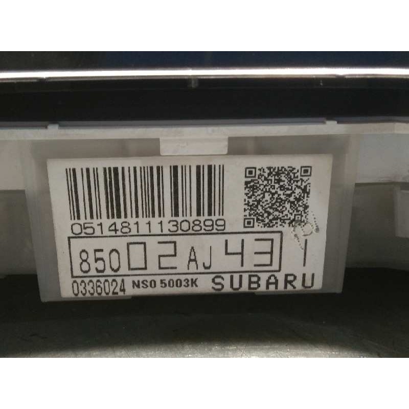 Recambio de cuadro instrumentos para subaru legacy lim. b14 limited referencia OEM IAM 85002AJ43  85021AJ201