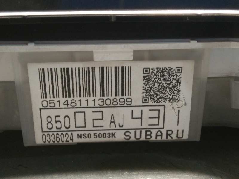 Recambio de cuadro instrumentos para subaru legacy lim. b14 limited referencia OEM IAM 85002AJ43  85021AJ201