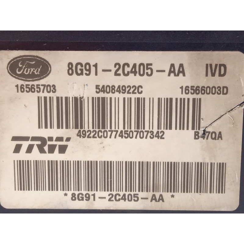 Recambio de abs para ford mondeo ber. (ca2) ghia x referencia OEM IAM 8G912C405AA 54084922C 16565703