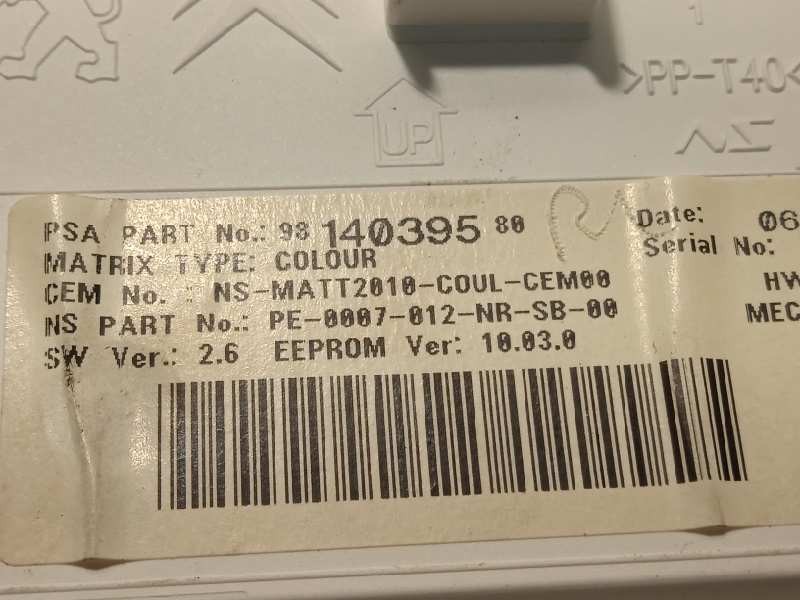 Recambio de cuadro instrumentos para peugeot 2008 (--.2013) 1.6 blue-hdi fap referencia OEM IAM 9814039580  9822703980