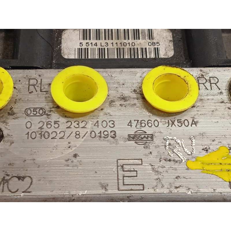 Recambio de abs para nissan nv 200 (m20) 1.5 dci cat referencia OEM IAM 47660JX50A 0265800863 0265232403