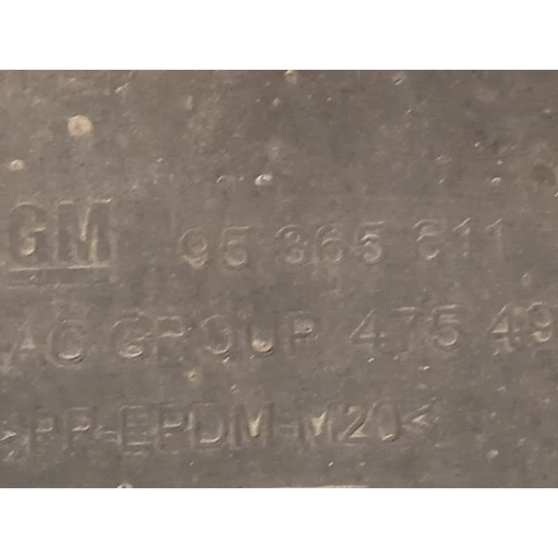 Recambio de paragolpes trasero para opel mokka selective referencia OEM IAM 95365616  