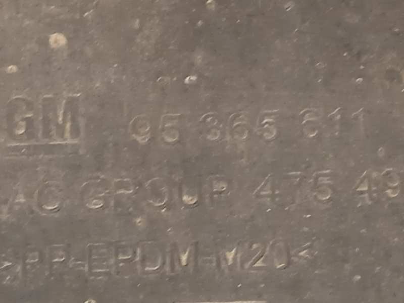 Recambio de paragolpes trasero para opel mokka selective referencia OEM IAM 95365616  