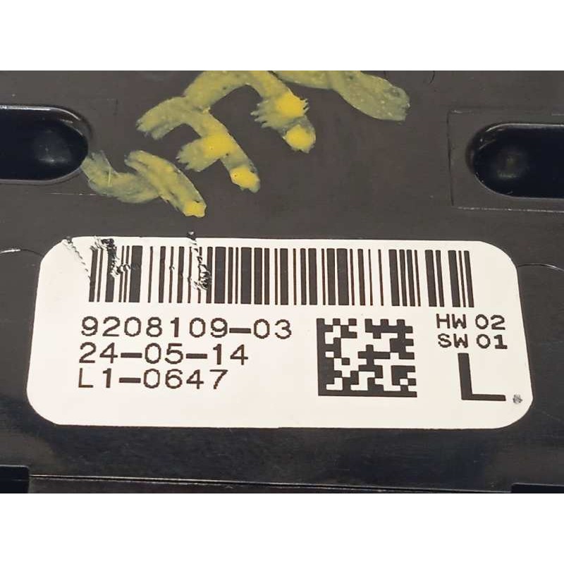 Recambio de mando elevalunas delantero izquierdo para bmw serie 1 lim. (f20) 116d referencia OEM IAM 9208109  61319208109