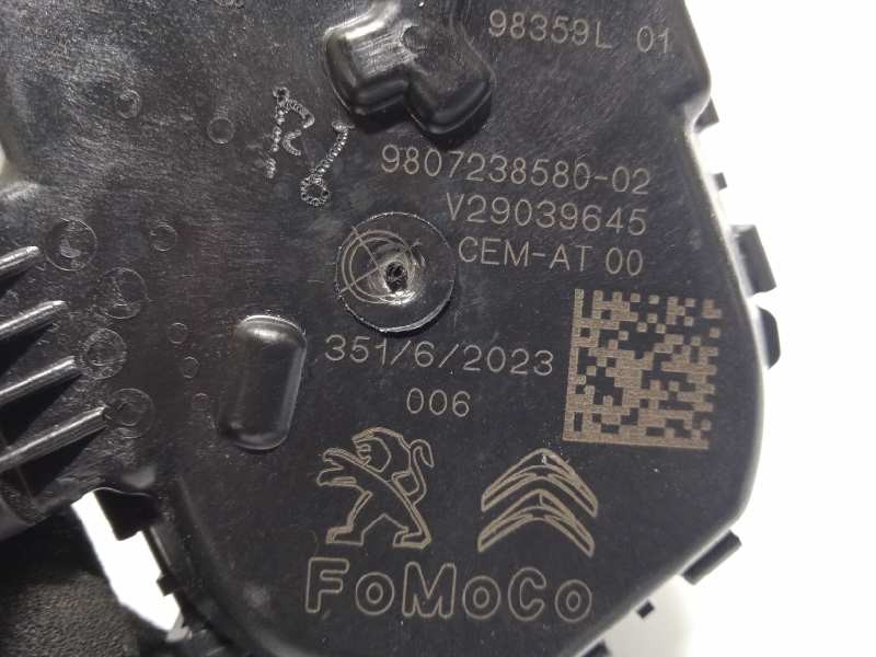 Recambio de caja mariposa para citroën c3 tonic referencia OEM IAM 9807238580  V29039645