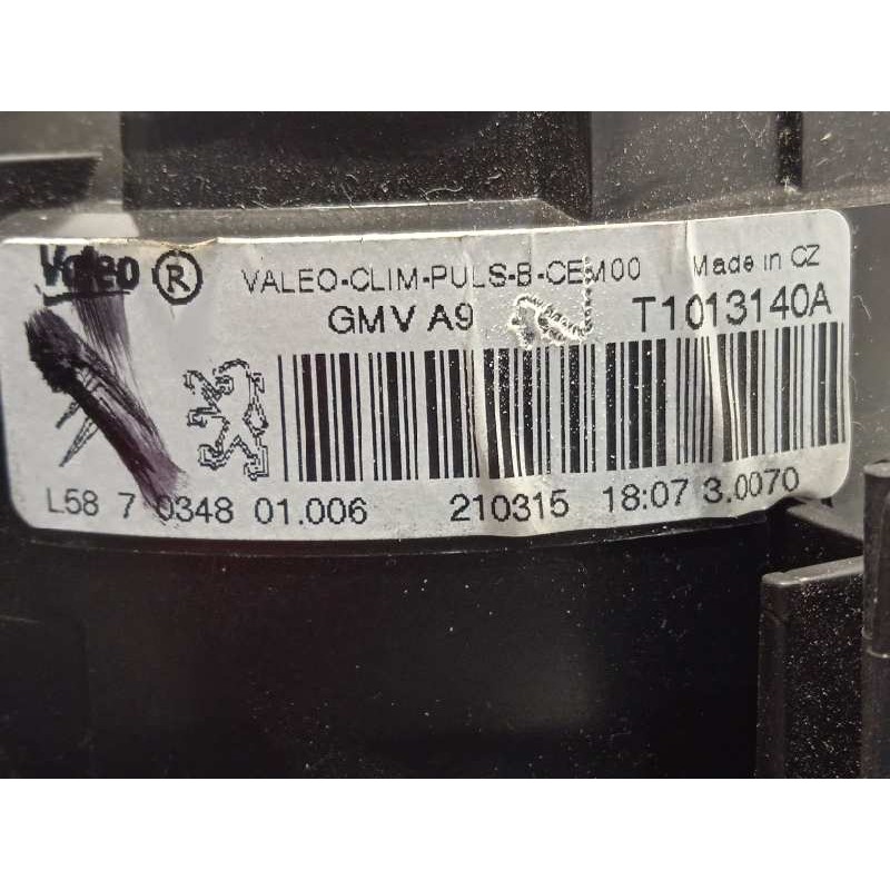 Recambio de motor calefaccion para peugeot 208 1.2 12v vti referencia OEM IAM T1013140A  1608182080