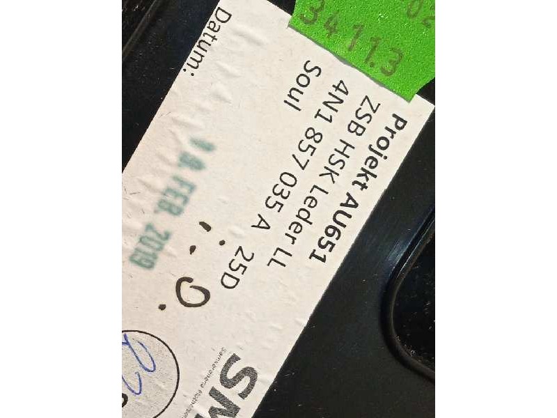 Recambio de guantera para audi a8 (4n2/4n8) 50 tdi quattro referencia OEM IAM 4N1857035A  4N1857035A25D