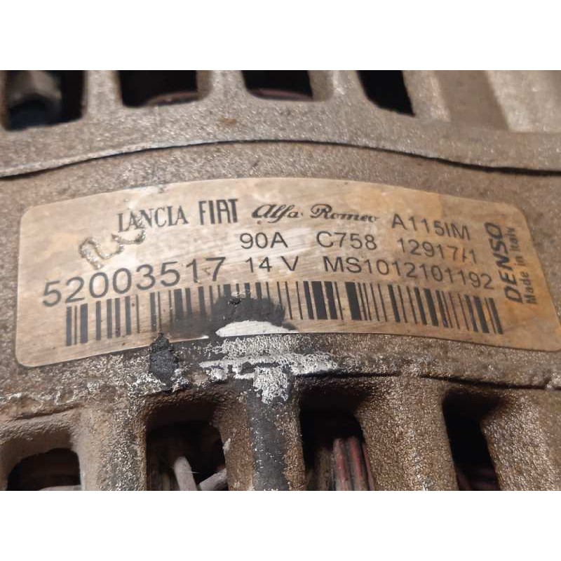 Recambio de alternador para opel combo d 1.3 16v cdti referencia OEM IAM 52003517  MS1012101192
