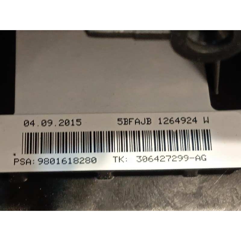 Recambio de kit airbag para citroën ds3 techno style referencia OEM IAM 8247F7 9801618280 4112PY