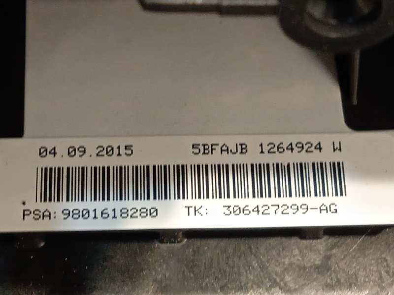 Recambio de kit airbag para citroën ds3 techno style referencia OEM IAM 8247F7 9801618280 4112PY