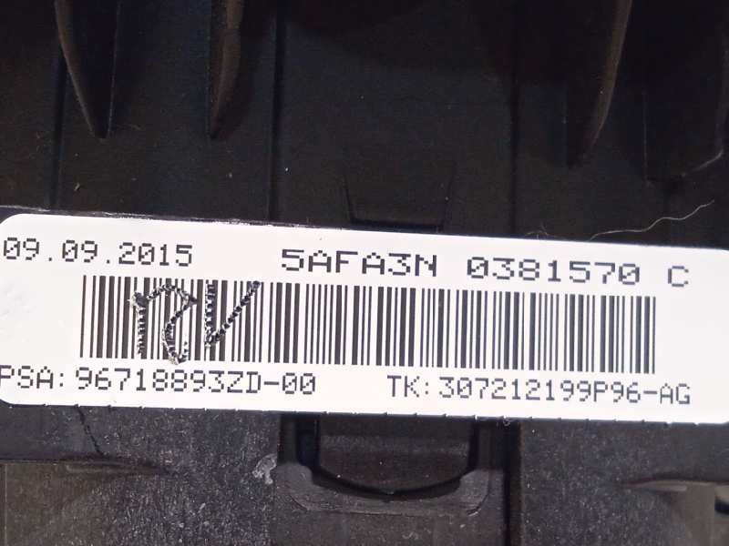 Recambio de kit airbag para citroën ds3 techno style referencia OEM IAM 8247F7 9801618280 4112PY