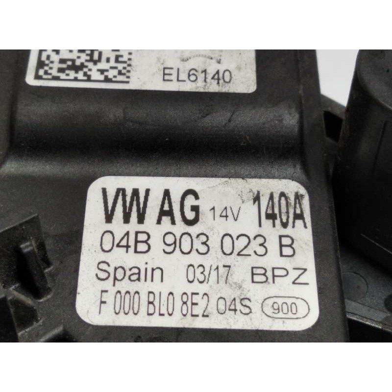 Recambio de alternador para volkswagen polo (6c1) 1.4 tdi referencia OEM IAM 04B903023B  F000BL08E2