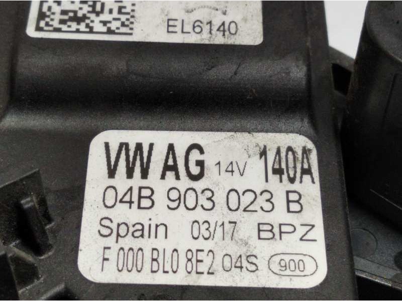 Recambio de alternador para volkswagen polo (6c1) 1.4 tdi referencia OEM IAM 04B903023B  F000BL08E2