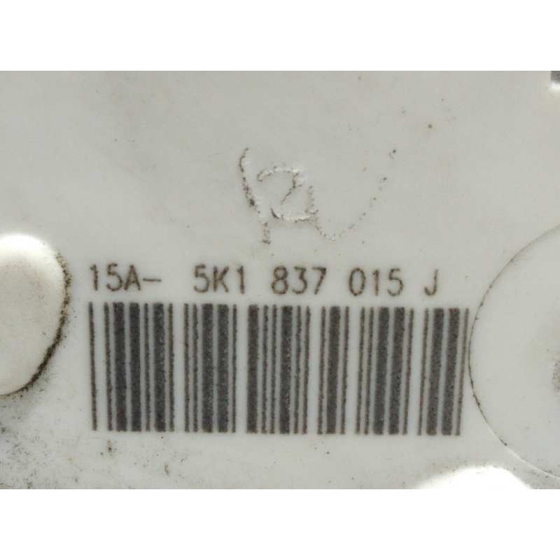Recambio de cerradura puerta delantera izquierda para volkswagen polo (6c1) 1.4 tdi referencia OEM IAM 5K1837015J  