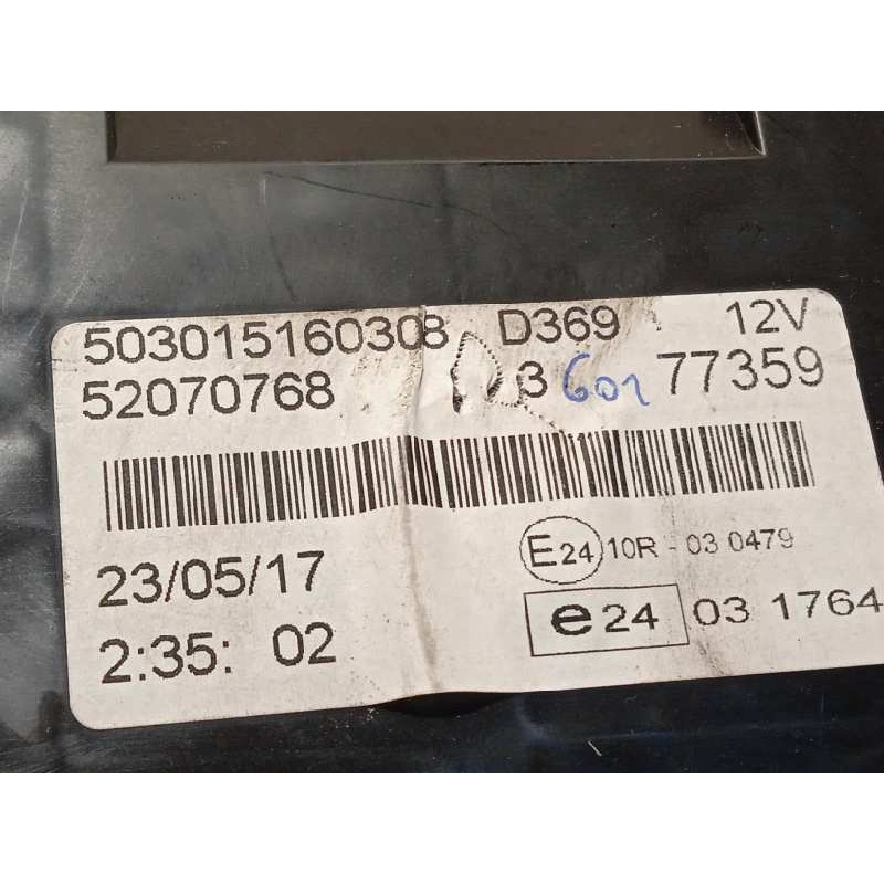 Recambio de cuadro instrumentos para opel combo d 1.3 16v cdti referencia OEM IAM 52070768  