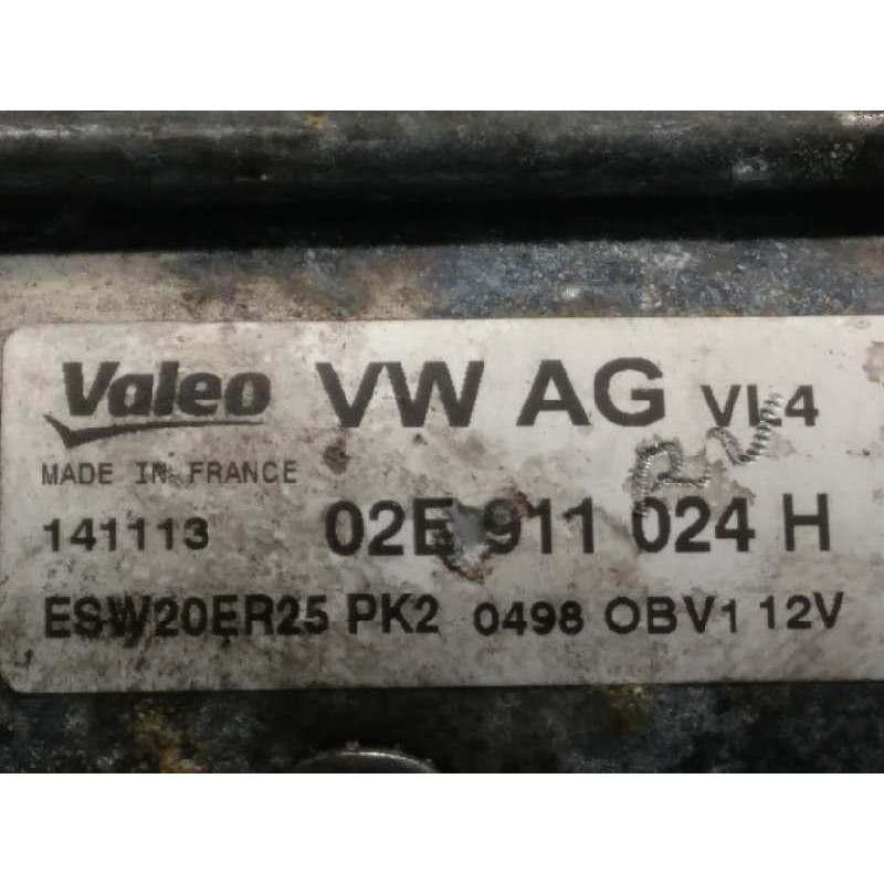 Recambio de motor arranque para volkswagen passat variant (3g5) sport bmt referencia OEM IAM 02E911024H  