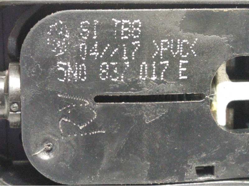 Recambio de maneta exterior delantera izquierda para volkswagen polo (6c1) 1.4 tdi referencia OEM IAM 5N0837017E  5N0837885H